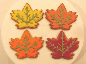 maple leaf cookiesjpg